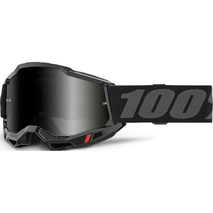 Accuri 2 Sand Goggle Black_Smoke Silver Flash Lens