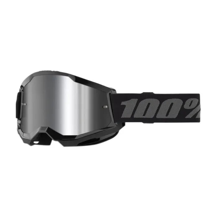 100% Accuri 2 Youth Black_Silver Mirror