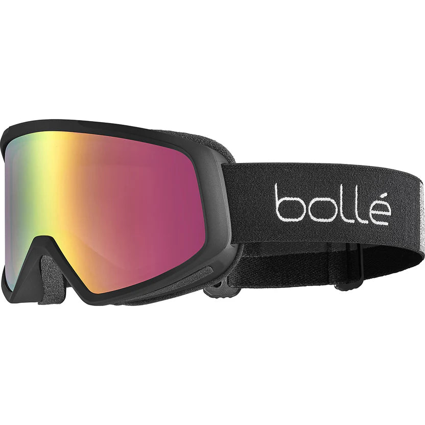 Bolle Bedrock Plus Snow Goggle_Matte Black_Rose Gold Lens