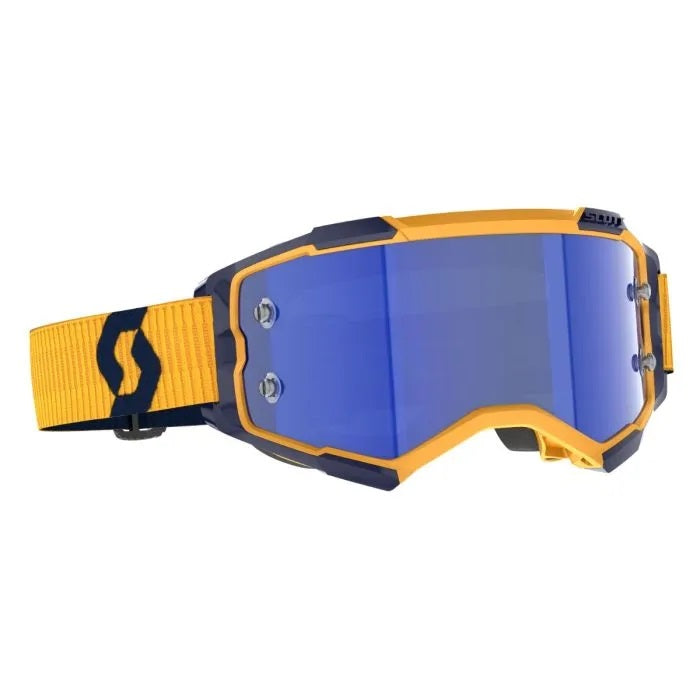 Scott Fury Dark Yellow Dark Blue_Blue Chrome Lens