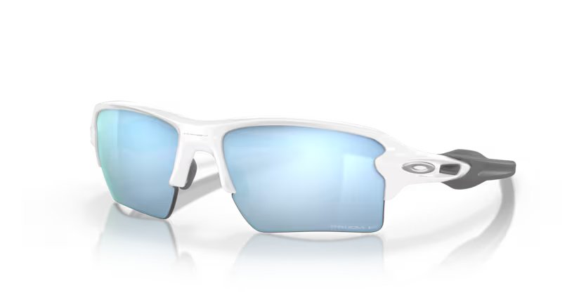 Oakley Flak 2.0 XL Polished White_Prizm Deep Water Polarised