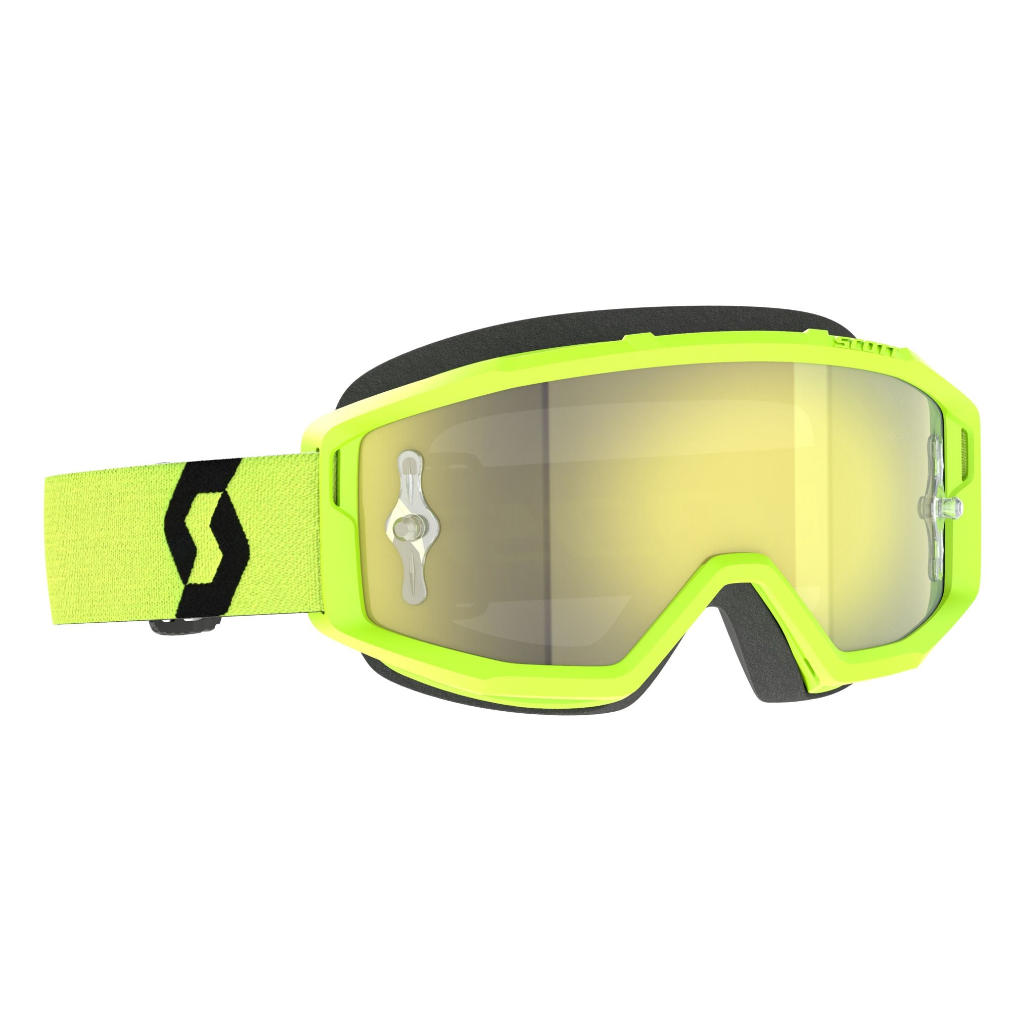 Scott Primal Yellow Black_Yellow Chrome Lens