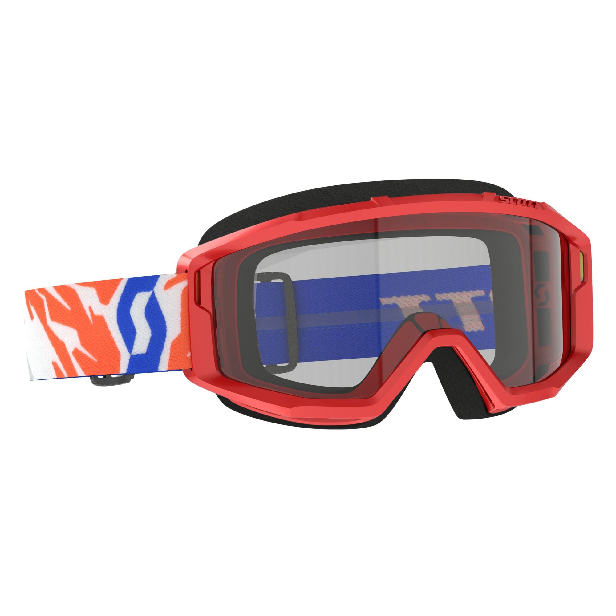 Scott Primal Youth Red_Clear Lens