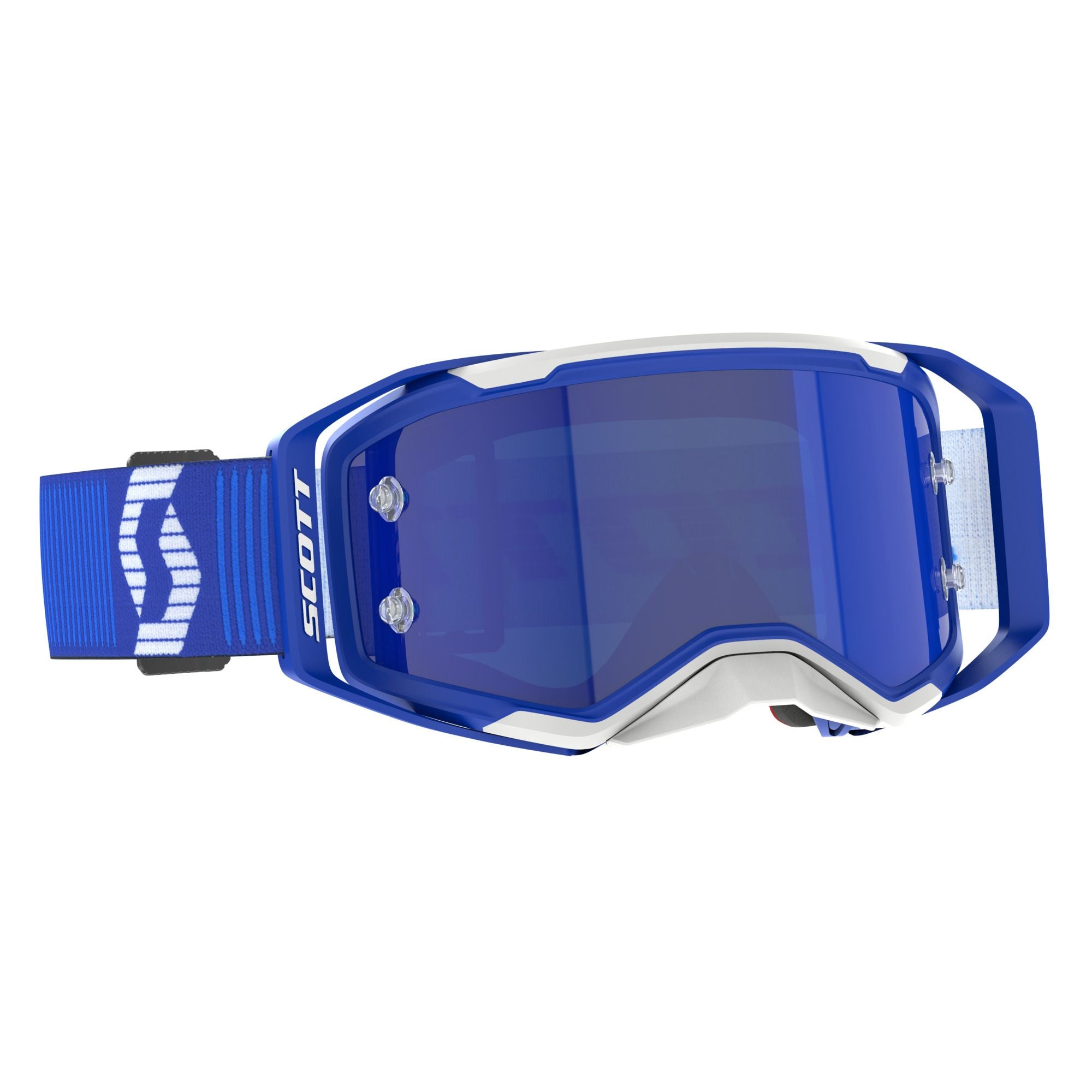 Scott Prospect 2.0 Blue White_Blue Chrome Lens