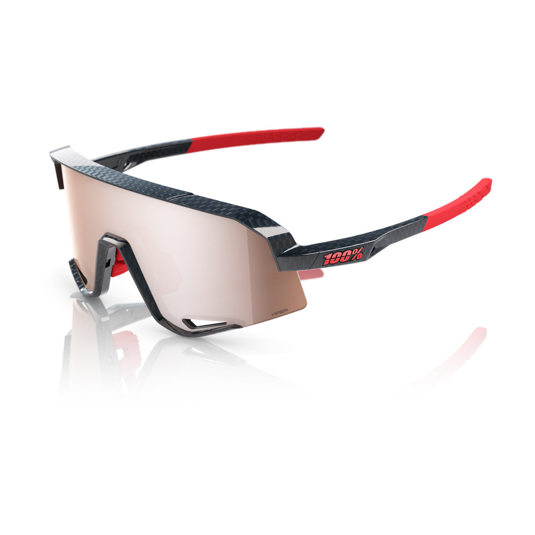 100% Slendale Gloss Carbon Fiber_Hiper Crimson Silver