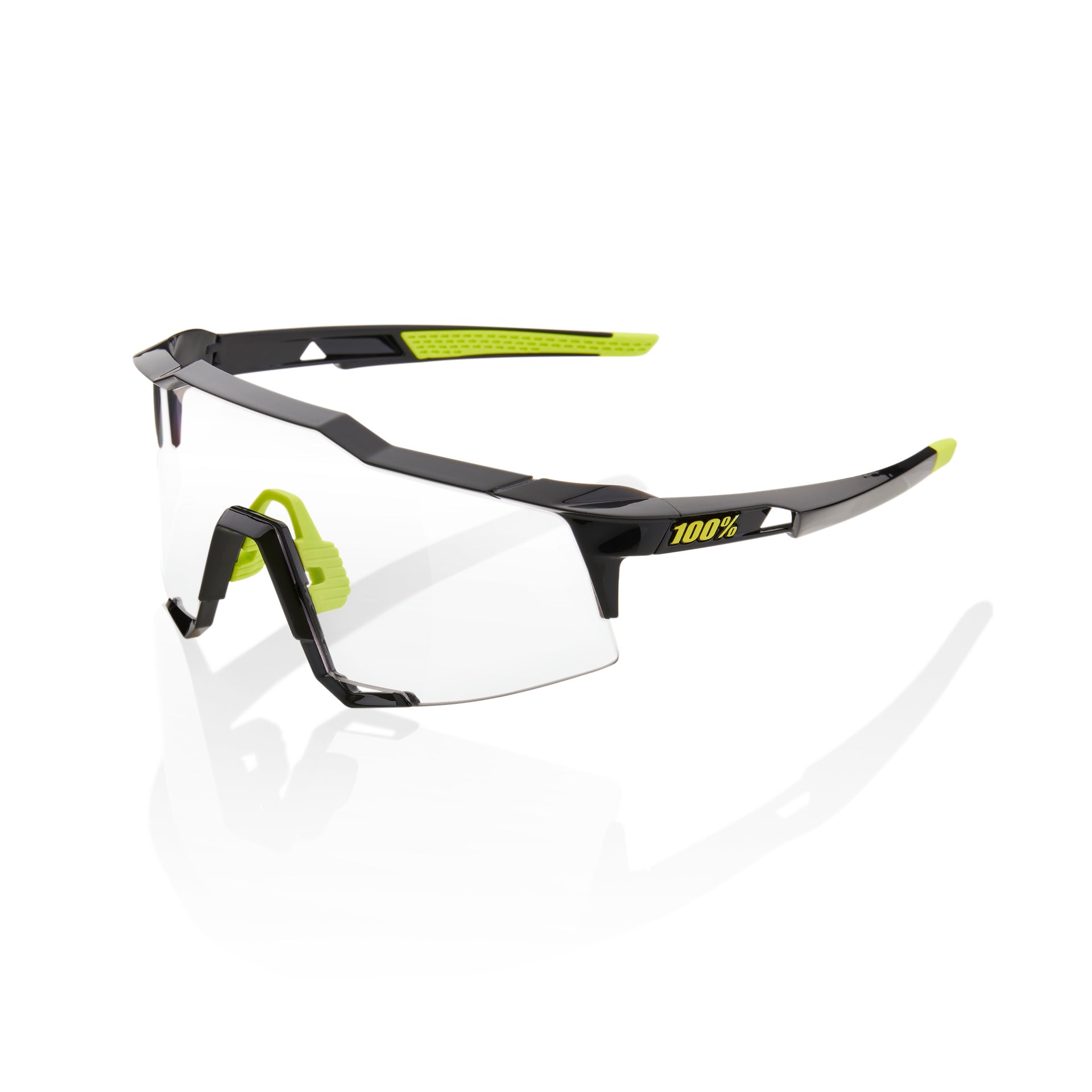 100% Speedcraft Gloss Black_Photochromic Lens