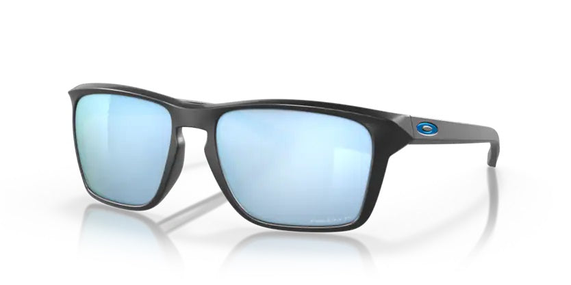 Oaklet Sylas Matte Black_Prizm Deep Water Polarised