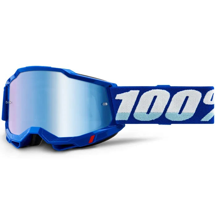 100% Accuri 2 MX Goggle Blue_Blue Mirror Lens 