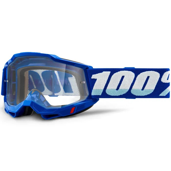 100% Accuri 2 MX Goggle Blue_Clear Lens