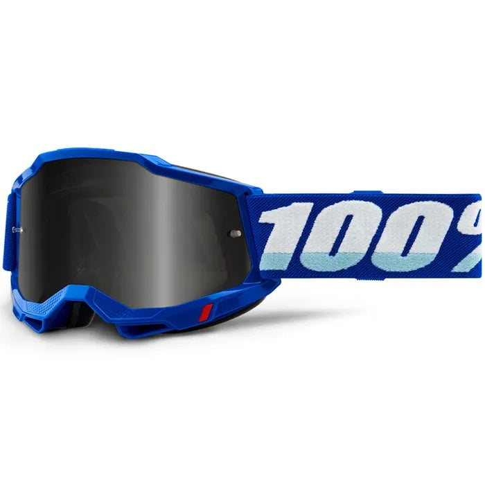 !00% Accuri 2 Blue Sand Goggle_Smoke Lens