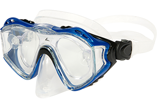 Leader Adult Blue Rx Dive Mask