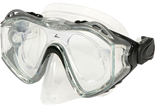 Leader Adult Silver Rx Dive Mask