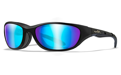 Wiley X AirRage_Gloss Black_Polarised Blue Mirror