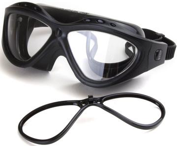 AQUAVIZ PRO Swim Goggle_Black with Insert