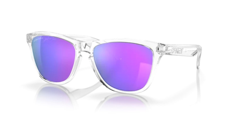 Oakley Frogskins Polished Clear_Prizm Violet