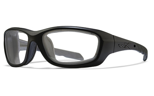 Wiley X Gravity_Matte Black_Clear Lens