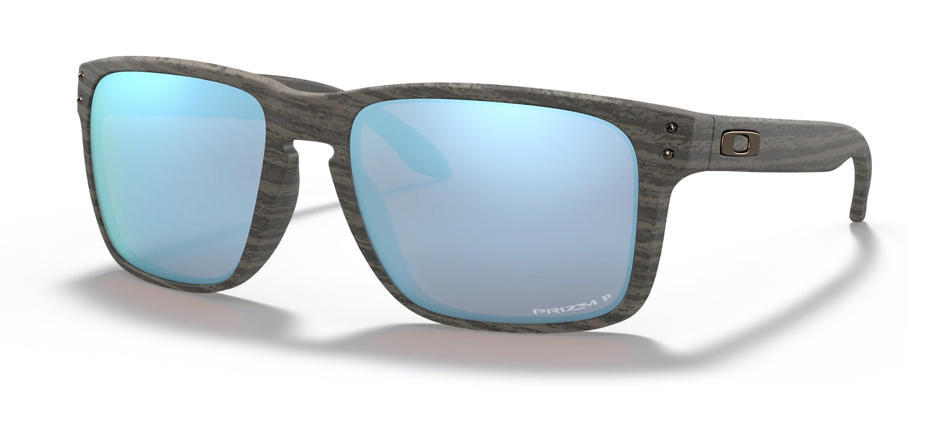 Oakley Holbrook XL_Woodgrain_Prizm Deep Water Polarised
