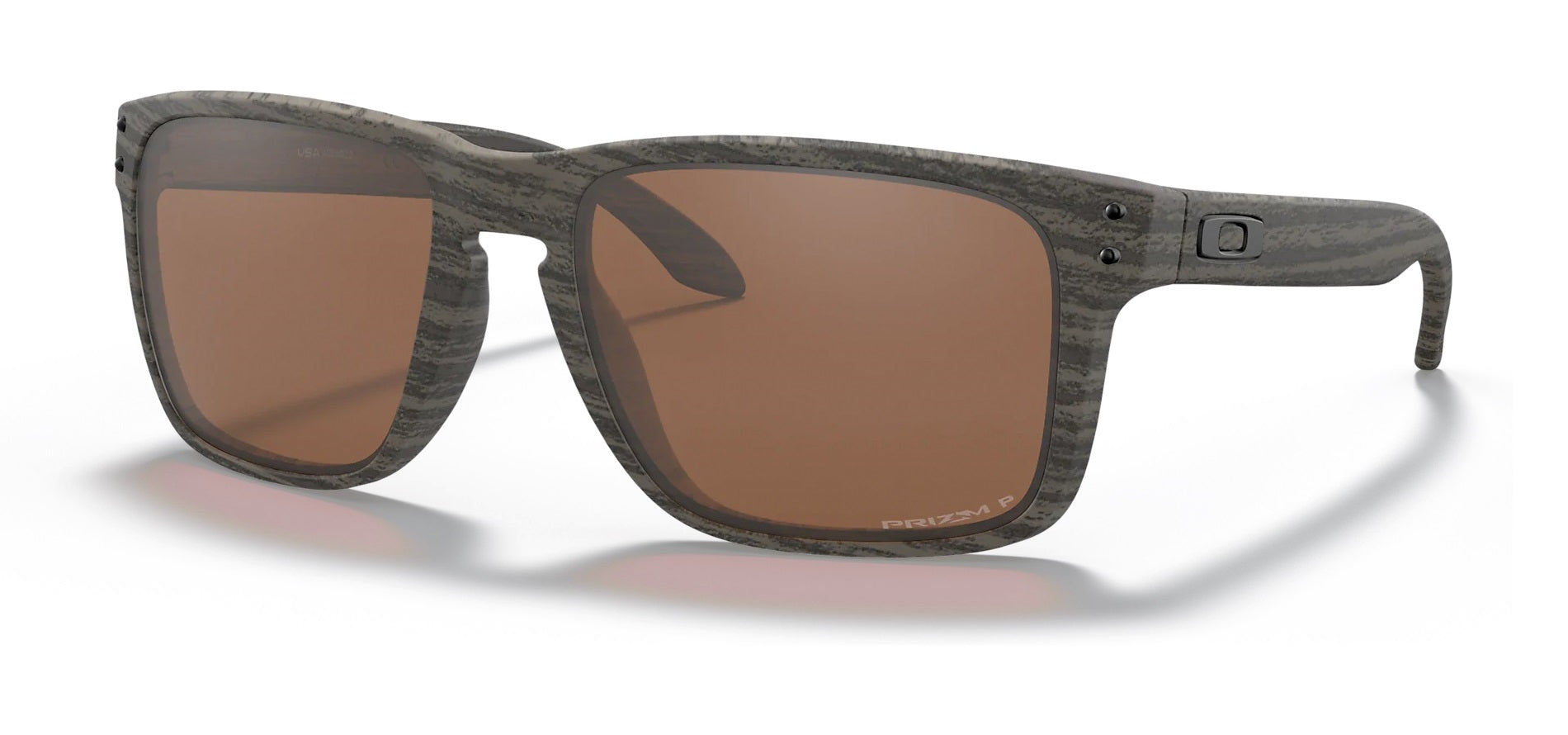 Oakley Holbrook XL_Woodgrain_Prizm Tungsten Polarised