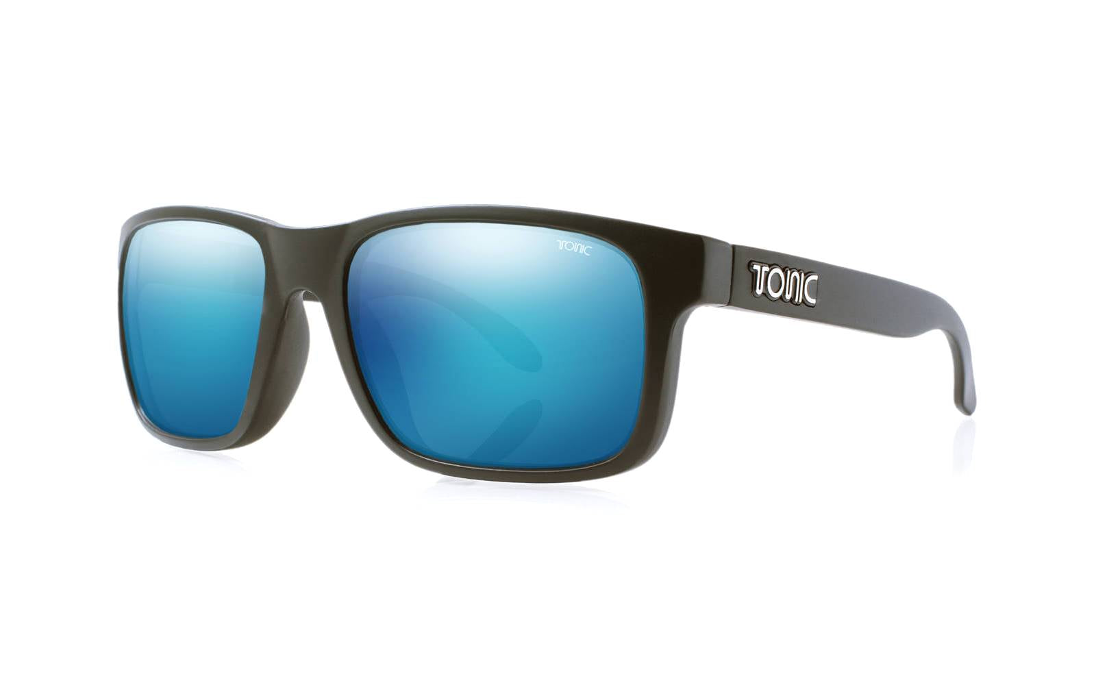 Tonic Mo Matte Black_Blue Mirror Glass Lens
