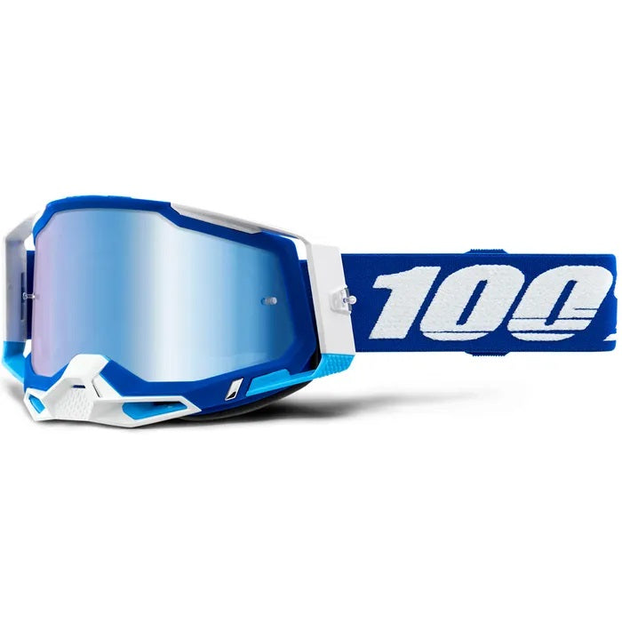 100% Racecraft 2 Blue_Blue Mirror Lens