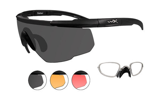 Wiley X Saber 3 Lens Kit & Rx Insert