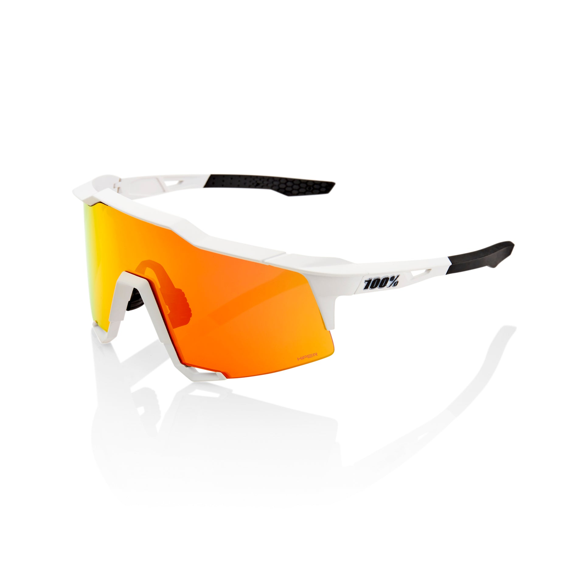 100% Speedcraft Soft Tact Off White_Hiper Red