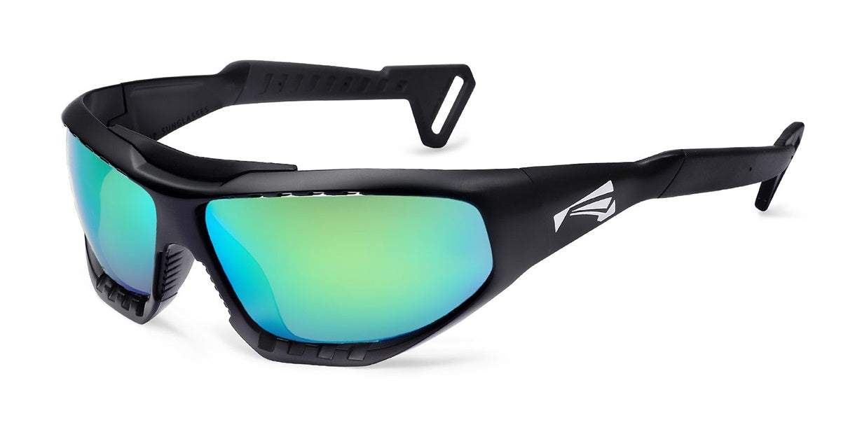 LiP Surge Matte Black_Polarised Green Mirror