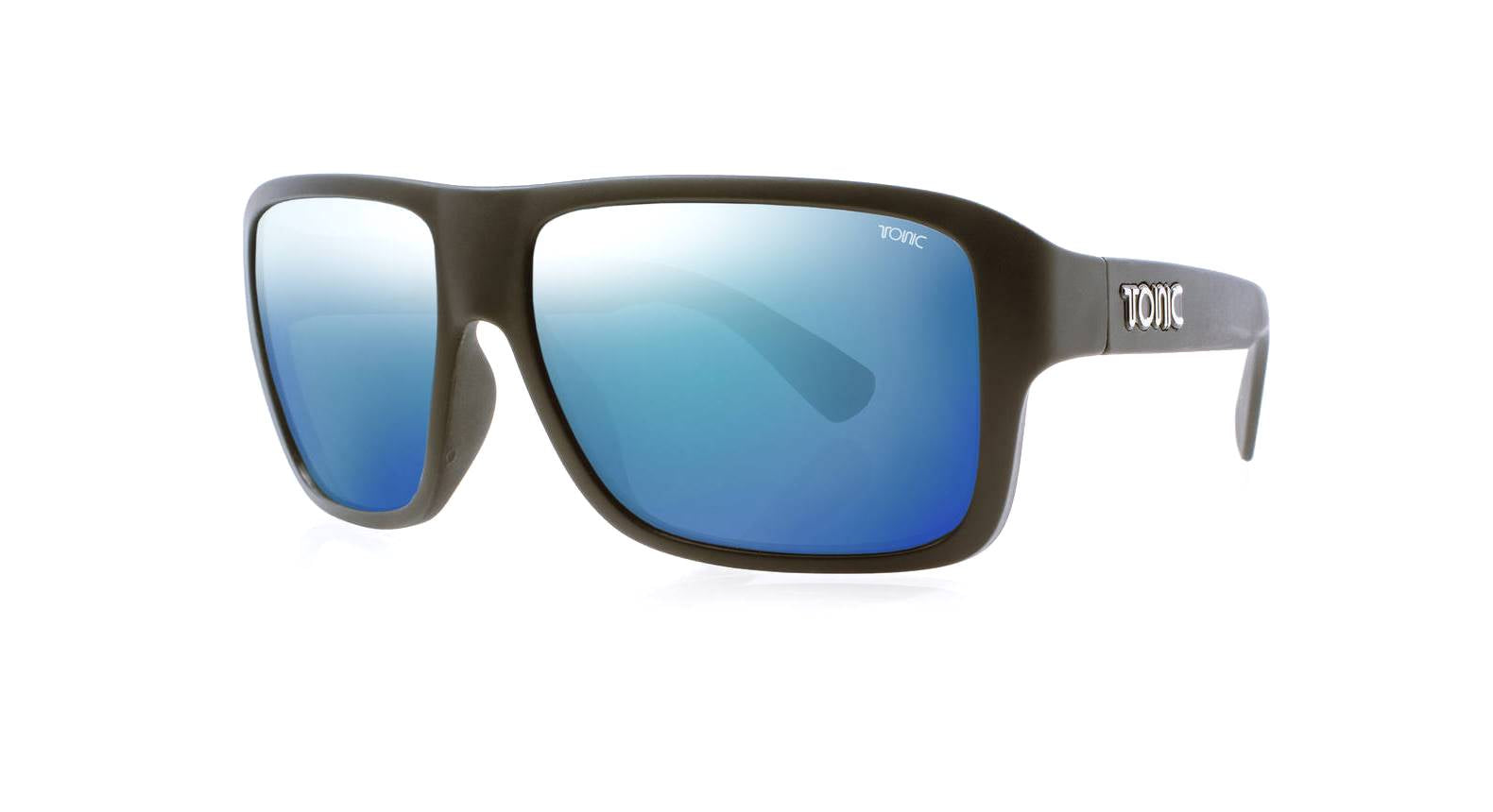 Tonic Swish Matte Black_Blue Mirror Glass Lens