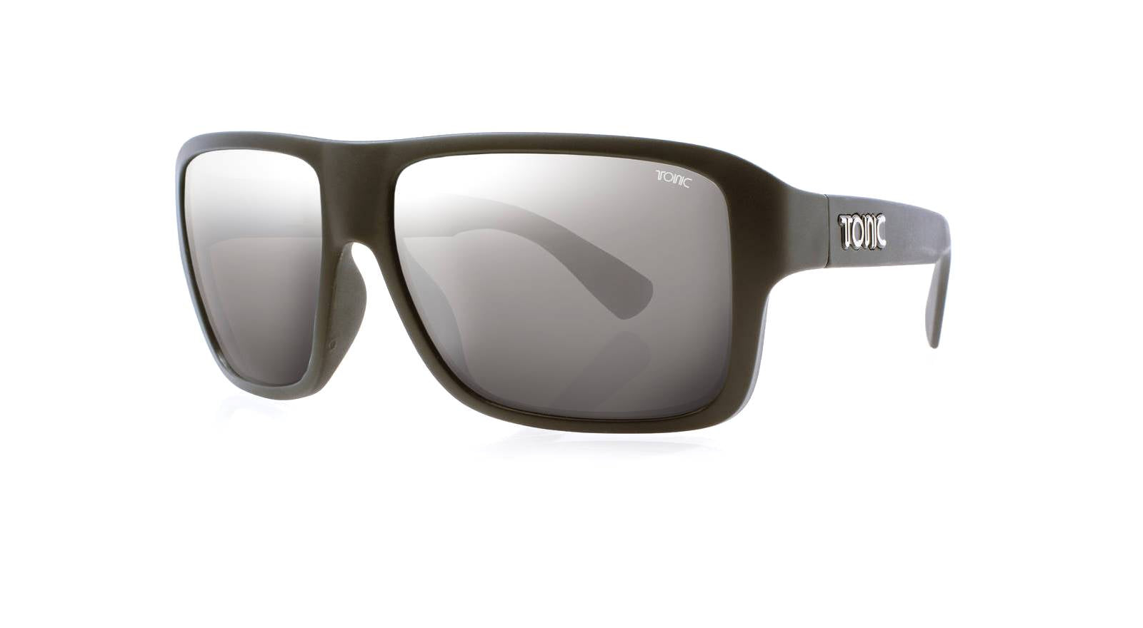 Tonic Swish Matte Black_Silver Mirror Glass Lens