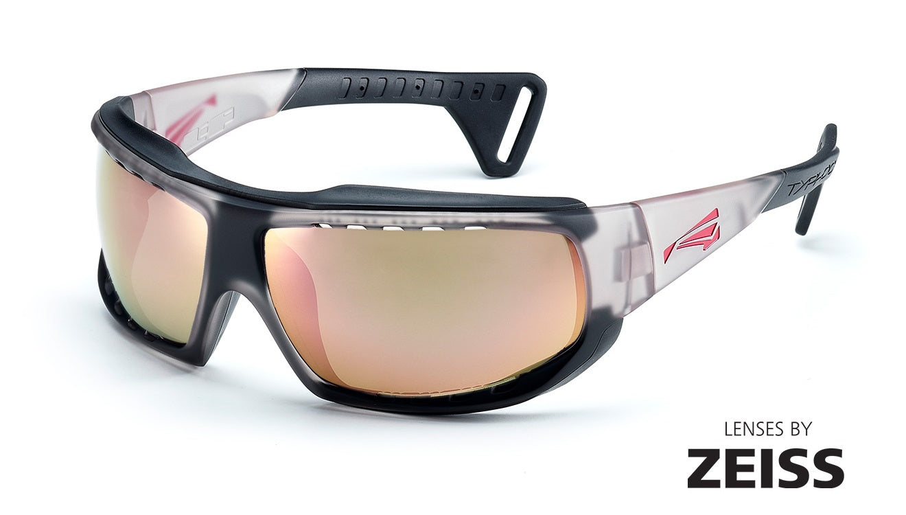 LiP Watershades Typhoon Grey Transparent_Polarised Rose Gold Mirror Lens