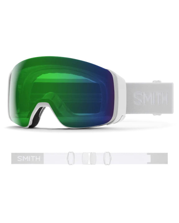 Smith 4D Mag White Vapor_Chromapop Everyday Green Mirror