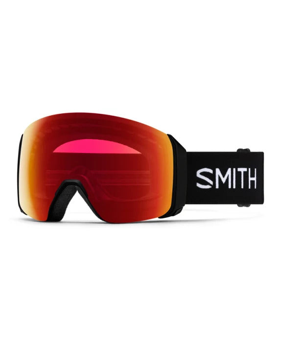 Smith 4D Mag XL Black_Chromapop Photochromic Red Mirror