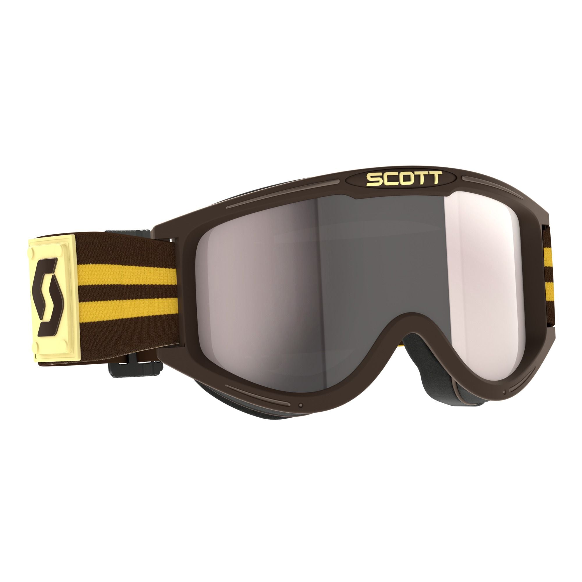 Scott 89X ERA Brown_Silver Chrome Lens