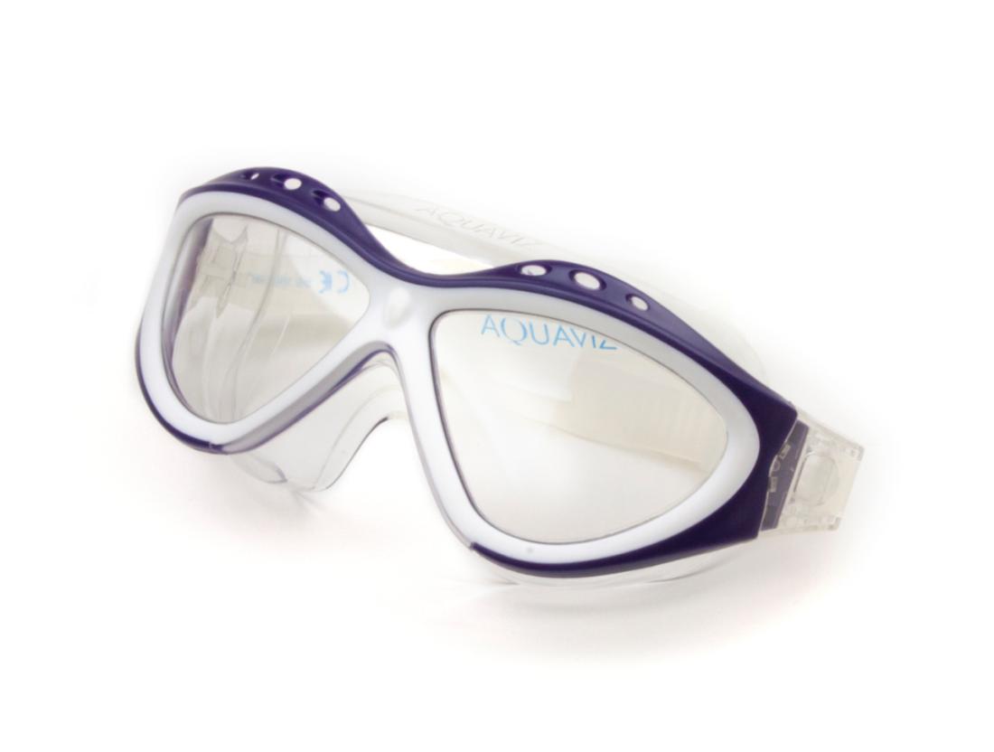 AQUAVIZ Swim Goggle_Purple/White