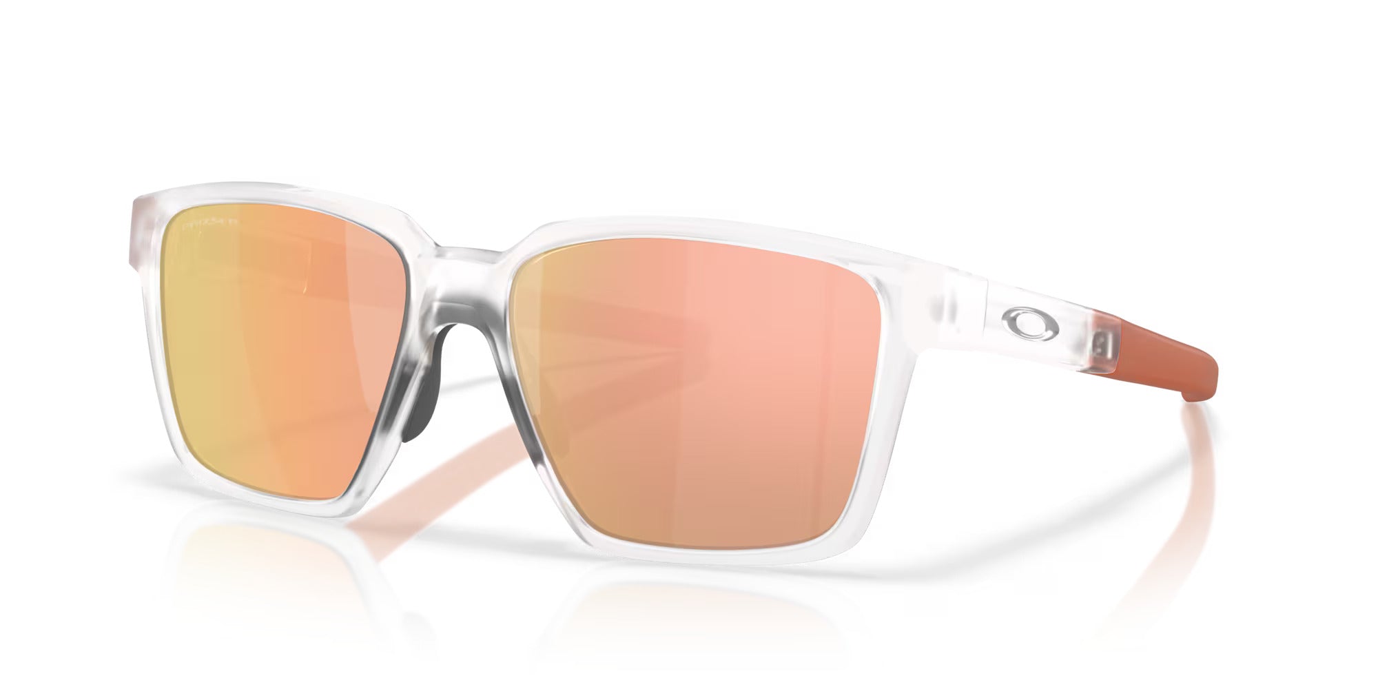 Oakley Actuator SQ Matte Clear_Prizm Rose Gold Polarised