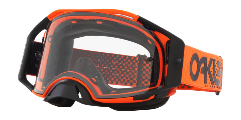 Oakley Airbrake MX Moto Orange_Clear Lens