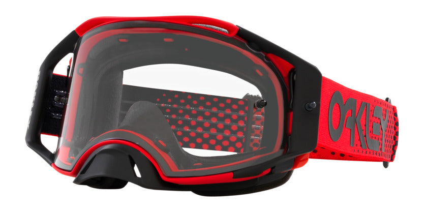 Oakley Airbrake MX Moto Red_Clear Lens