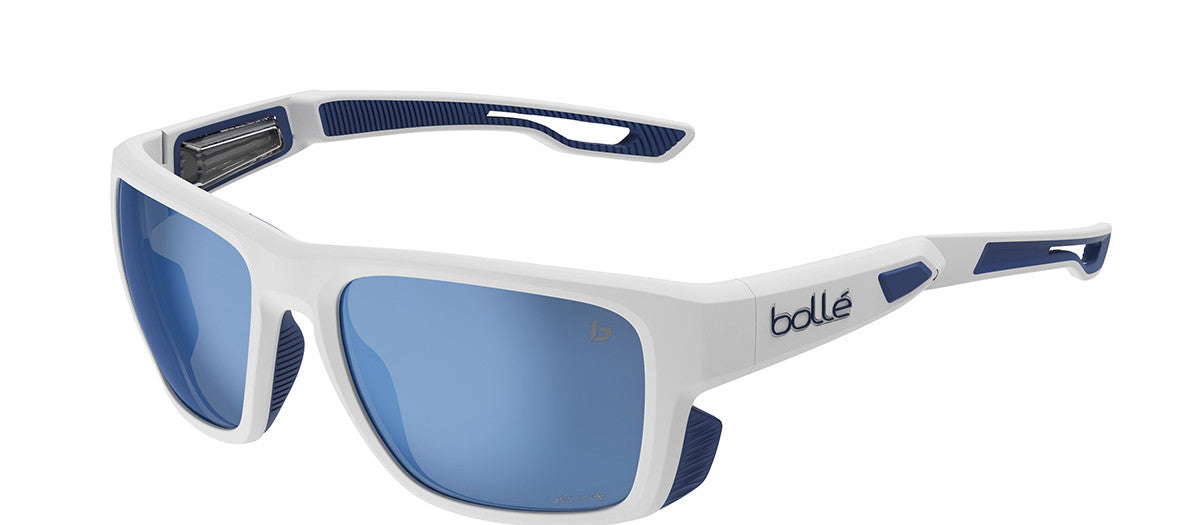 Bolle Airdrift White Matte Navy Sunglasses