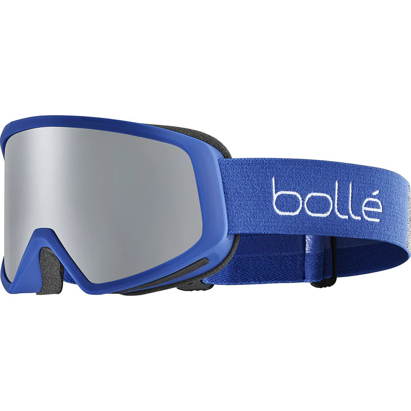 Bolle Bedrock Plus Snow Goggle_Matte Royal Blue_Black Chrome Lens