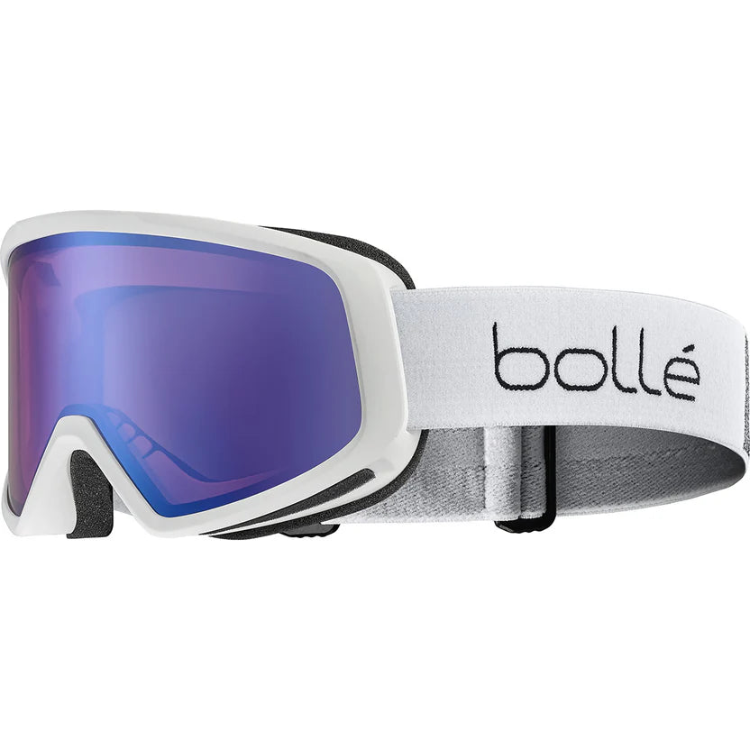 Bolle Bedrock Plus Snow Goggle_Matte White_Azure Lens