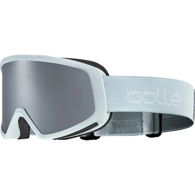 Bolle Bedrock Plus Snow Goggle_Powder Matte Blue_Black Chrome Lens