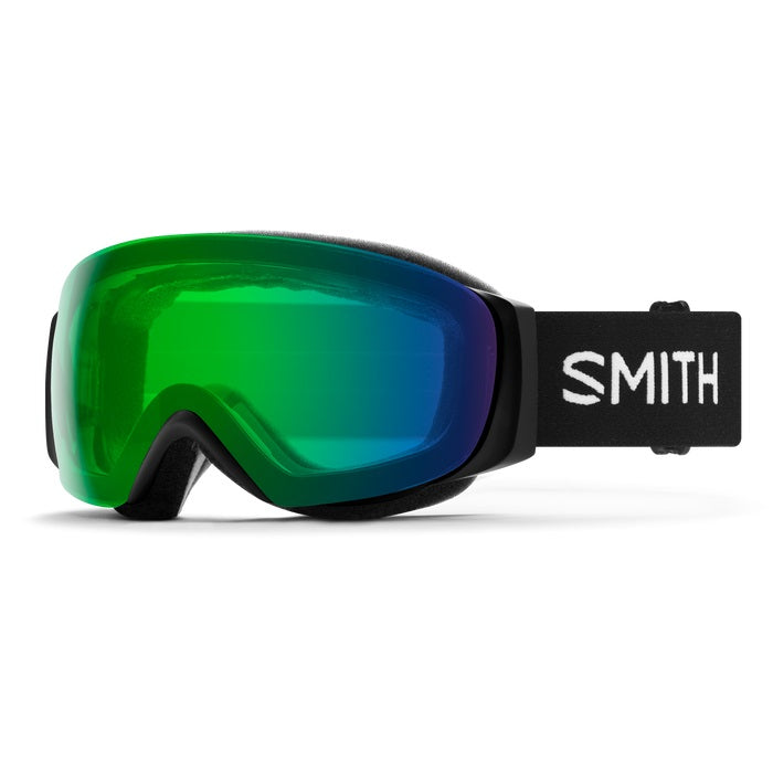 Smith I/O Mag S Black_Chromapop Everyday Green Mirror Lens