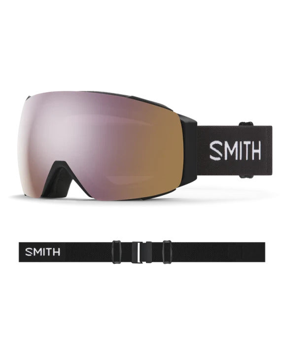 Smith I/O Mag Black_Chromapop Everyday Rose Gold Mirror
