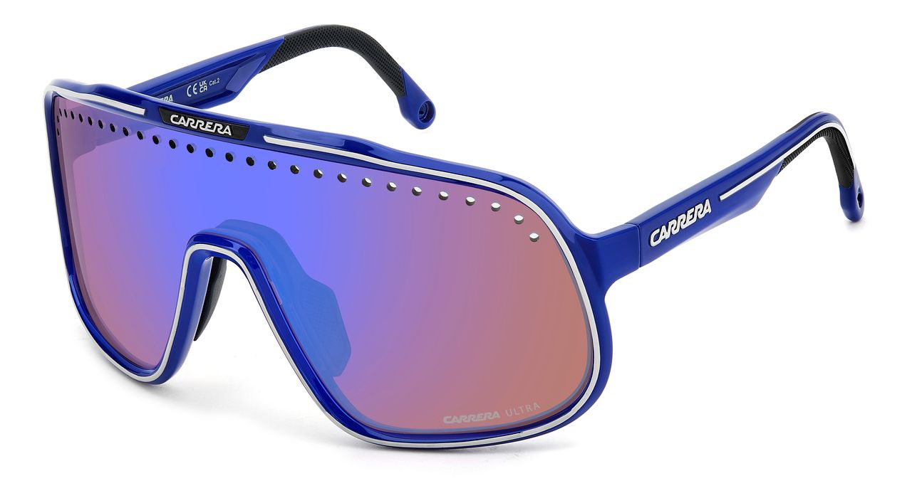 Carrera Sport Blue Grey-Blue Multilayer High Contrast Lens