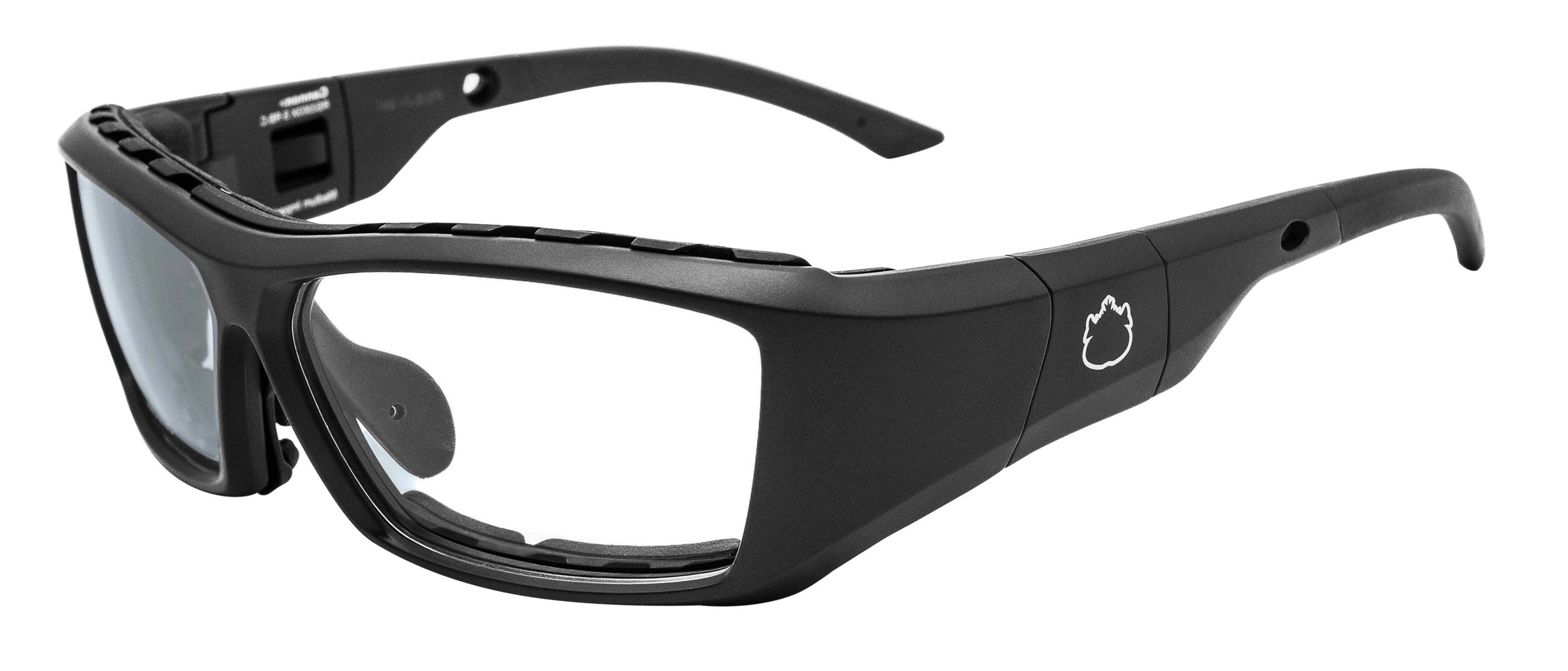 Ugly Fish Cannon Small Gloss Black_Clear Lens