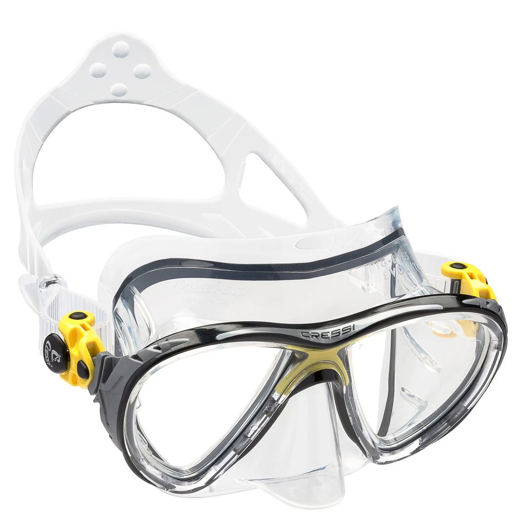 Cressi Big Eyes Evolution Yellow Black_Clear Skirt