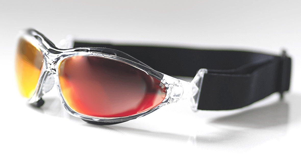 Headcase El-Chappo Polarised Grey Lens With Red Mirror
