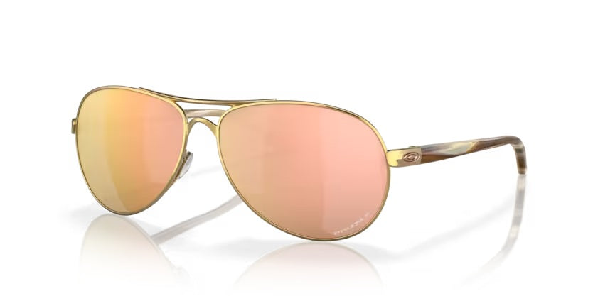 Oakley Feedback Polished Gold_Prizm Rose Gold Polarised
