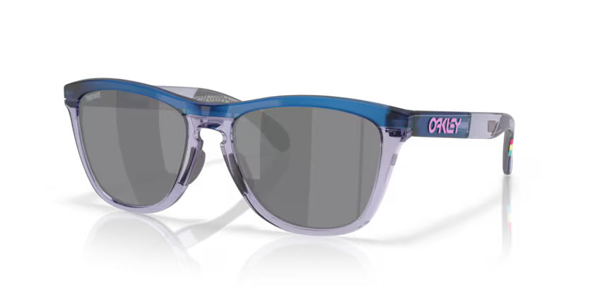 Oakley Frogskins Range_Matte Transparent Blue_Prizm Black