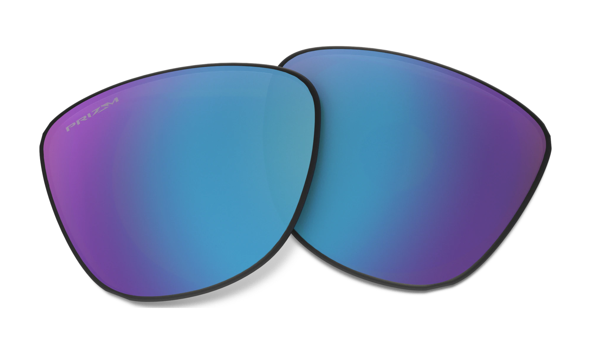 Oaklet Frogskins PRIZM Sapphire Polarised Replacement Lenses